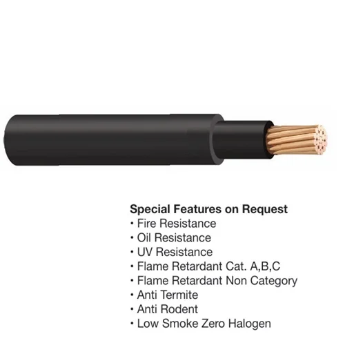 Copper Conductor, PVC Insulated, PVC Sheathed – NYY 0.6/1 kV